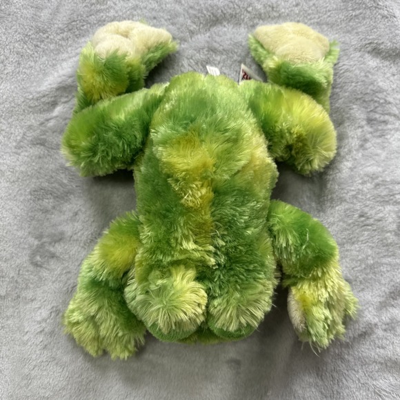 Ganz Webkinz Tie Dye Frog Plush Stuffed Animal 8" HM162 NO CODE Green Swamp - Picture 9 of 10
